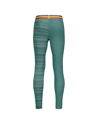 ORTOVOX | Caleçon long homme Rock'n'Wool 185 | dunkelgrün